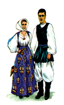 Свадебный костюм в Сардинии